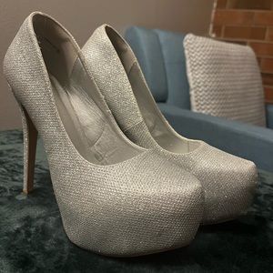 DREAM PAIRS High Heel Platform Dress Pumps
